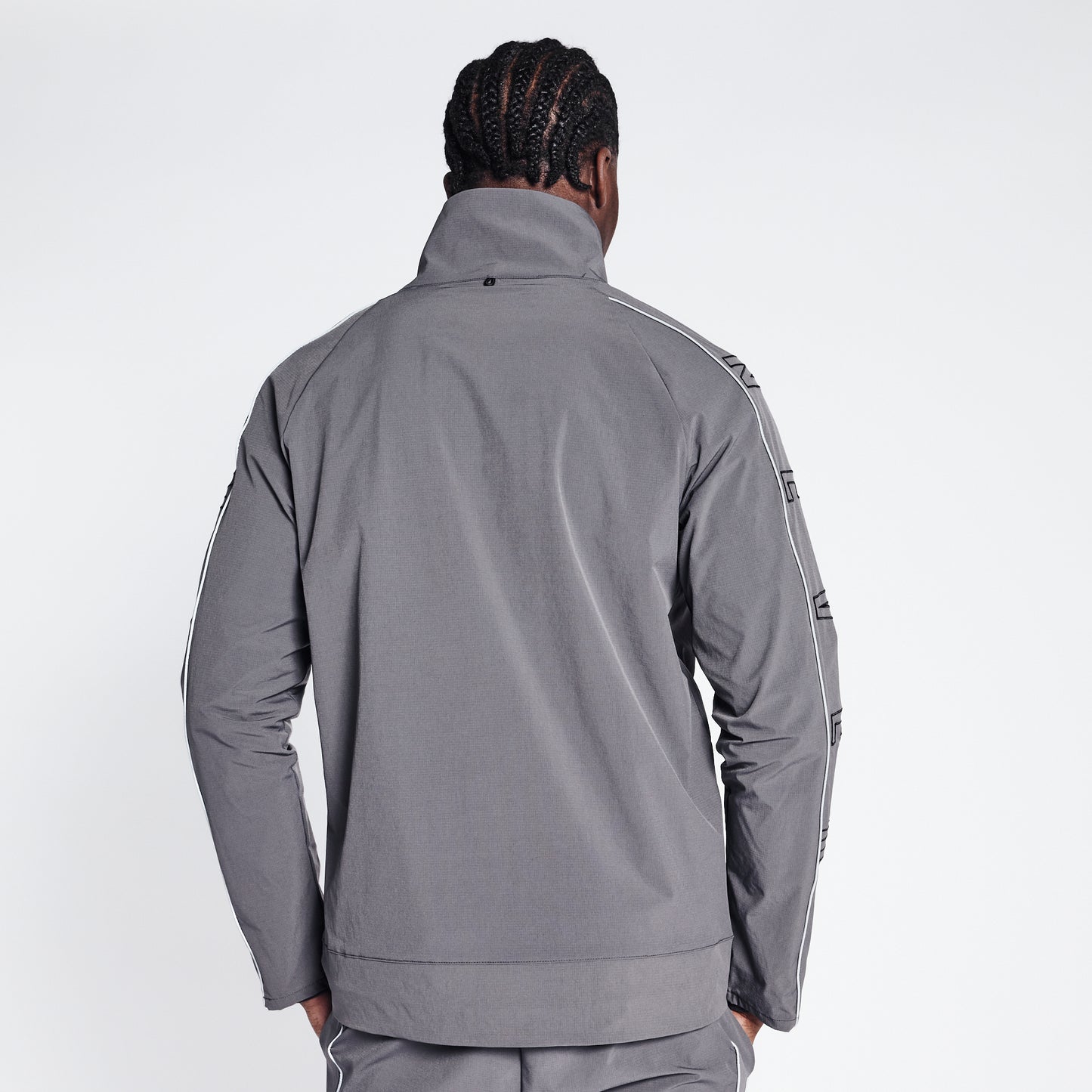 Racer Jacket - Metallic Silver