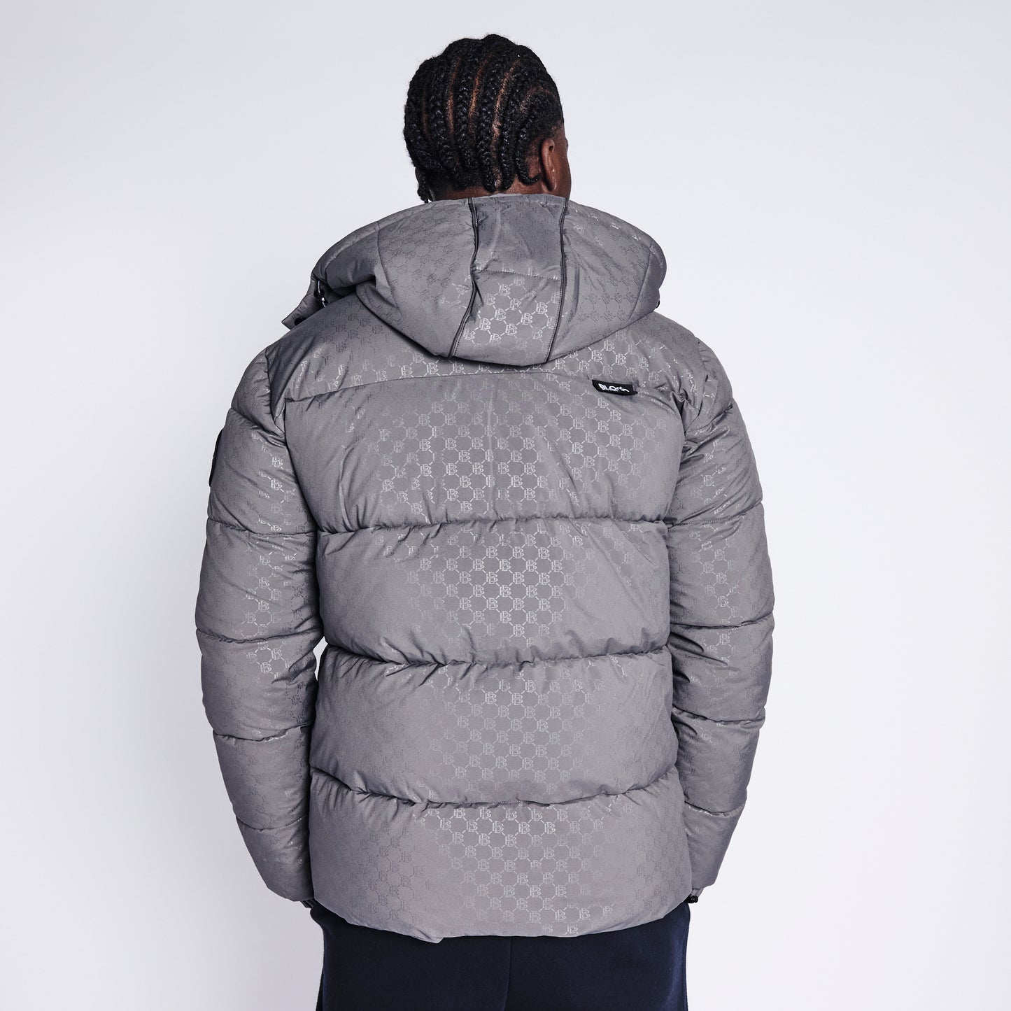 Monogram Jacket - AOP Grey