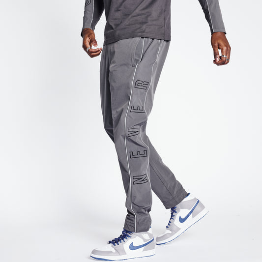 Racer Pants - Metallic Silver
