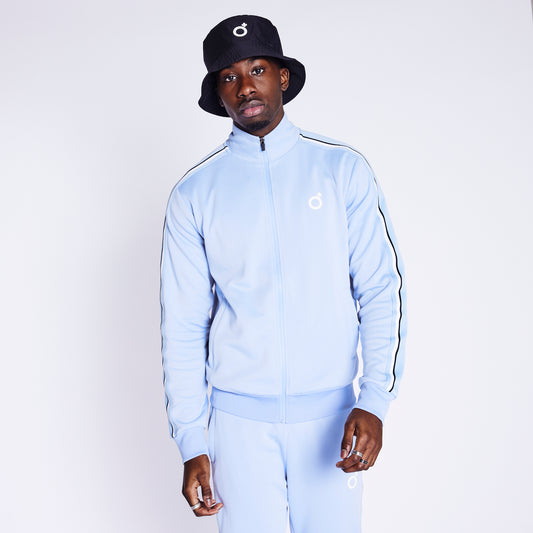 Track Top - Dusty Blue