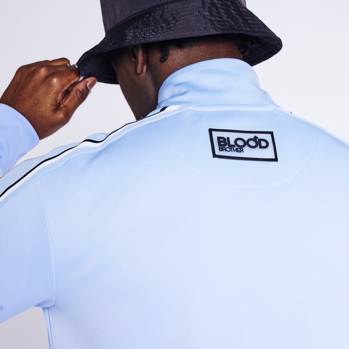 Track Top - Dusty Blue