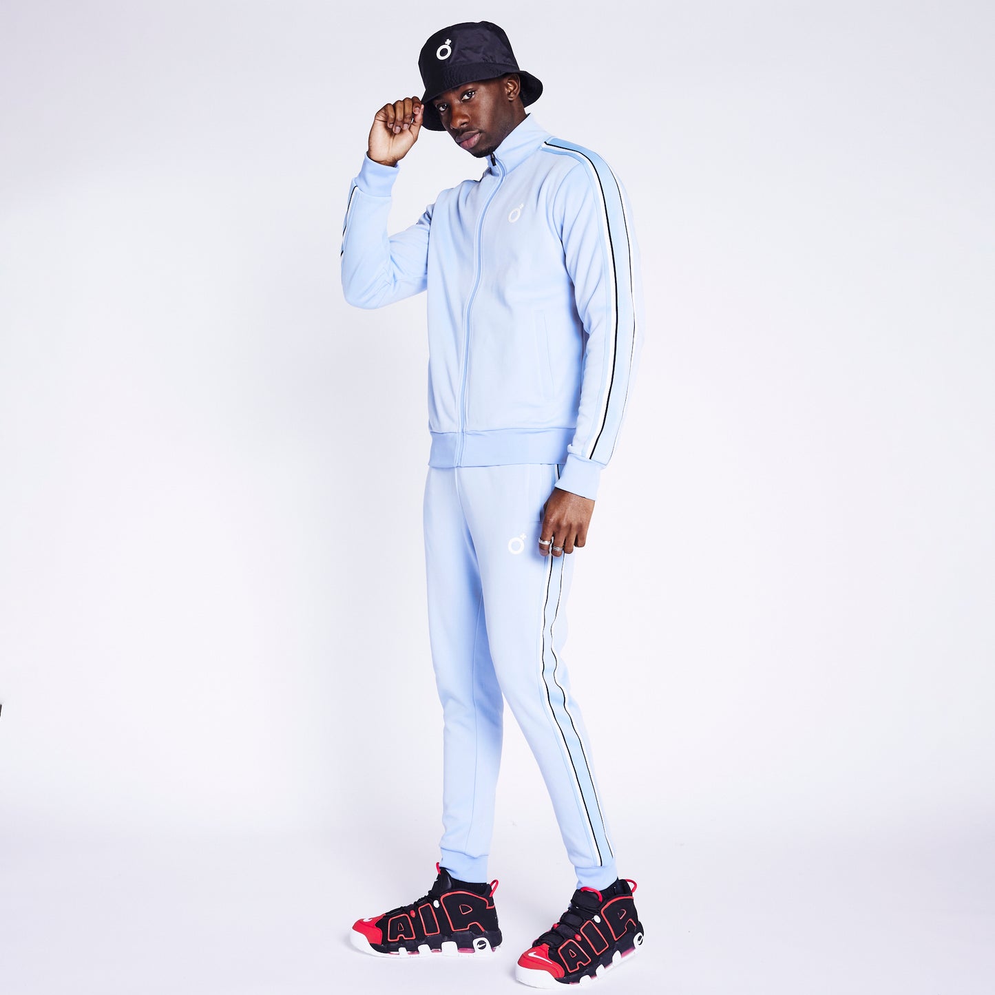 Track Top - Dusty Blue
