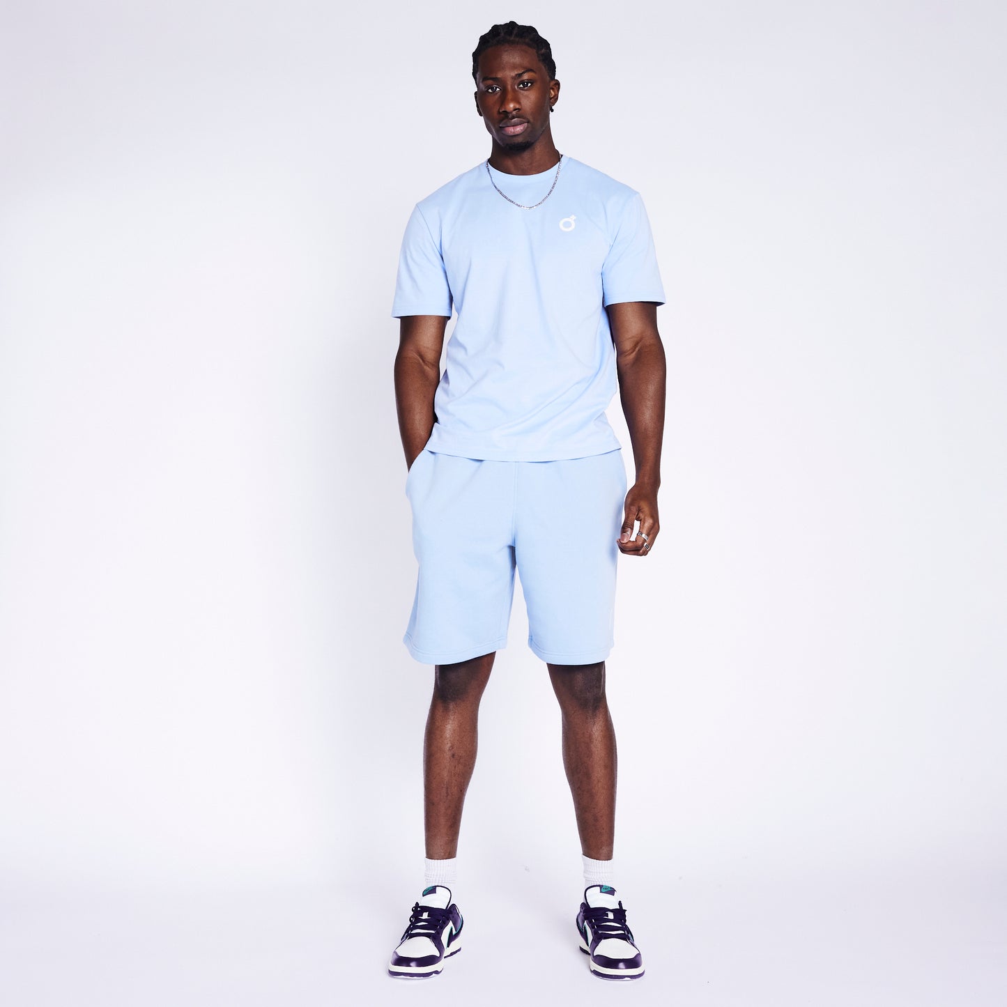 Core Shorts - Dusty Blue