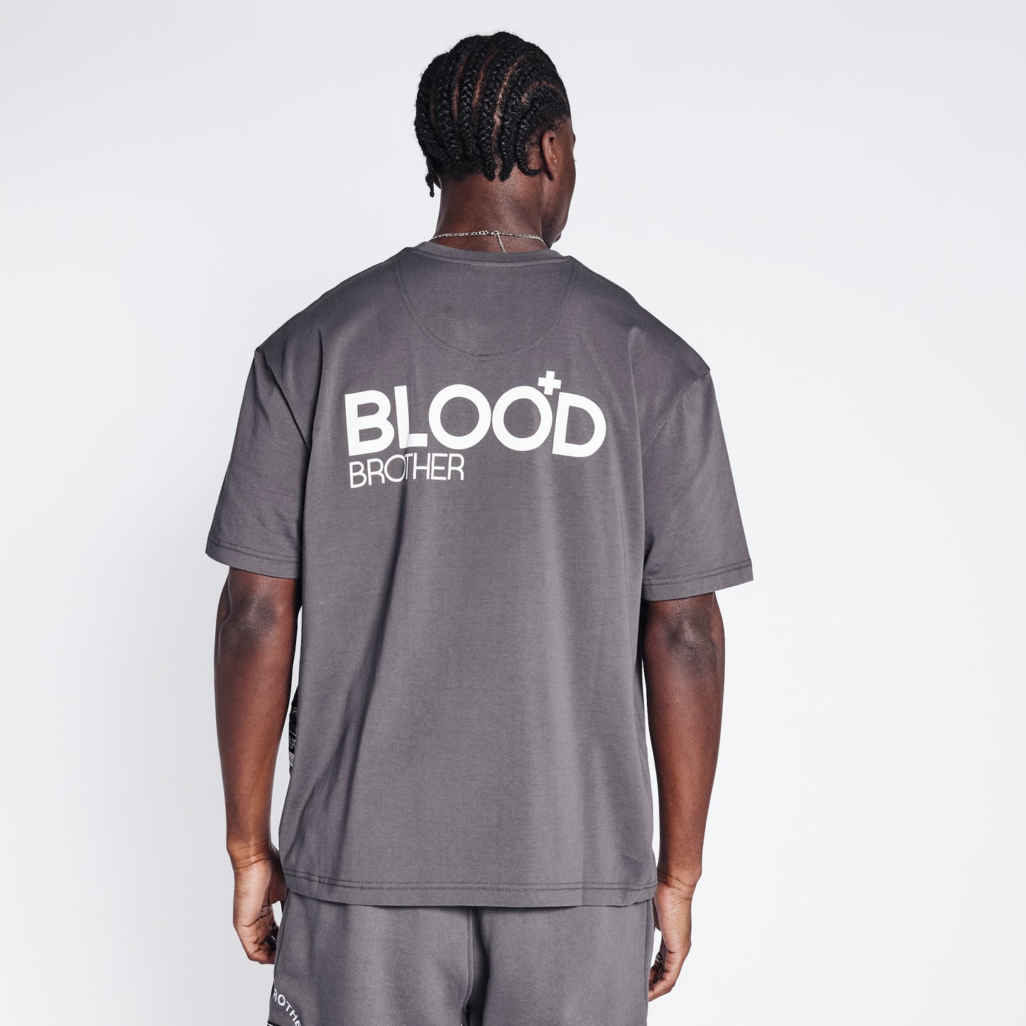 Badged Basket T-shirt - Dark Grey