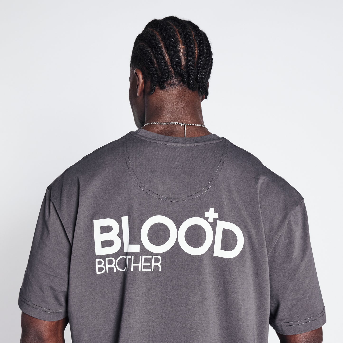 Badged Basket T-shirt - Dark Grey