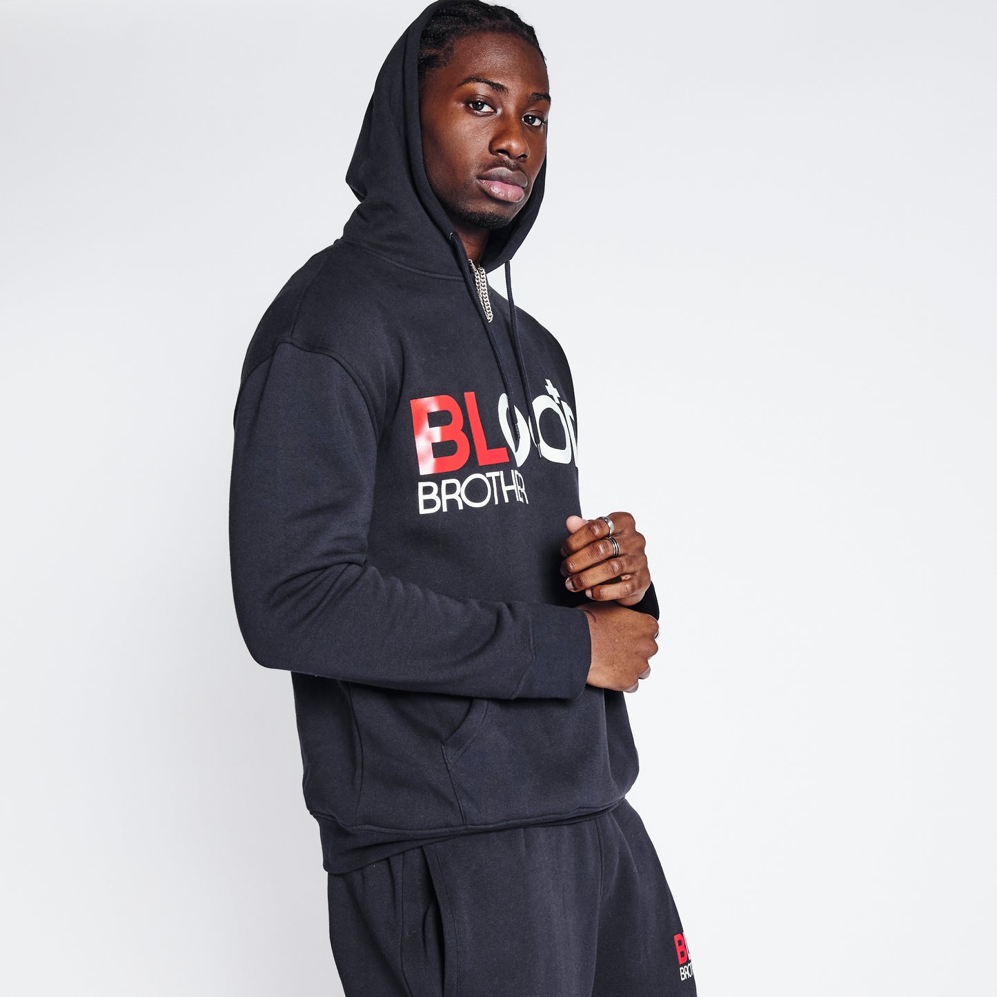 Brand Hoodie - Black
